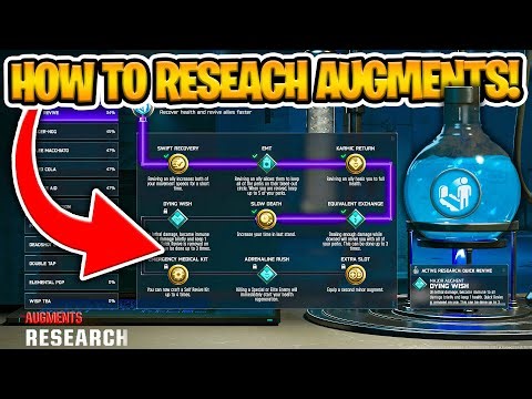 How To RESEARCH AUGMENTS in BLACK OPS 7 Zombies!