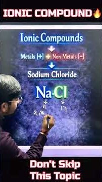 Metals + Non-Metals = Ionic Compound 🔥 | Class 10 Chemistry