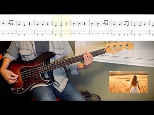 Sting - "Fields of Gold" (Bass Cover + TABS)