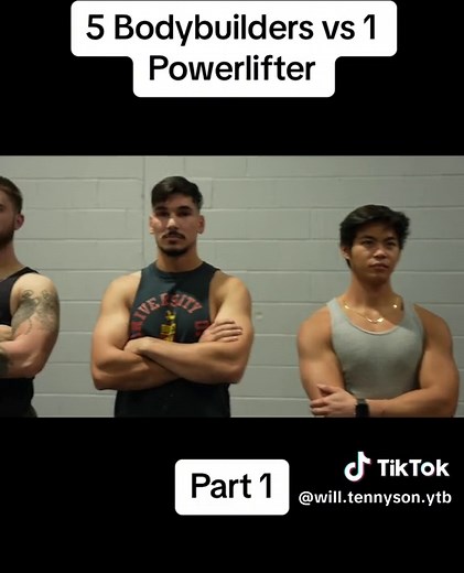 Bodybuilders vs Powerlifter Showdown: 5 vs 1 | Part 1