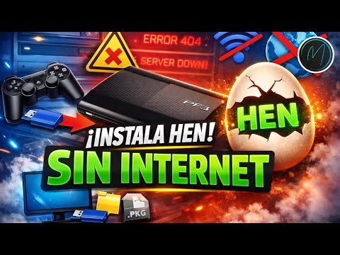Así se instala HEN en PS3 en 2026 (Offline y estable)