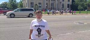 123K views · 1.2K reactions | Jillian Hundey, BLM organizer for Saturday's Protest in Downtown Owosso, giving the finger to motorists as they drive by. She is also a backer of the demands given to Owosso School Board. | Friends Community Owosso Corunna | Facebook