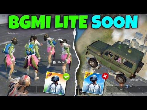 GOOD NEWS BGMI LITE SOON BOYS 😍 | PUBG LITE LIVE FMG GAMING