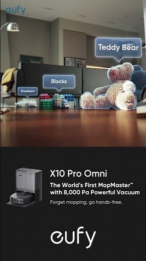 Eufy X10 Omni Pro – The Effortless Way to Keep Your Floors Clean | T2351V11 | Heavins.ie