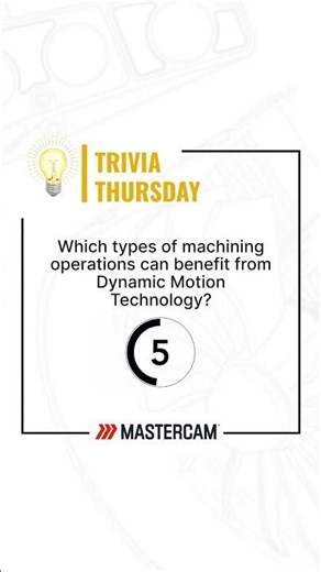 Mastercam Trivia Thursday #56 | Smart Manufacturing Insights