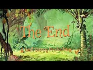 The End A Walt Disney Production (1964) (The Lion and the Mouse Variant)