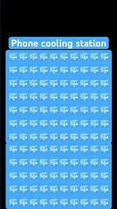 Welcome to the phone cooling station chill here to cool down your phone