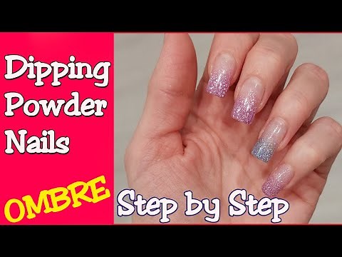 DIPPING POWDER NAILS | Ombre mit Doonails | SCHRITT FÜR SCHRITT Anleitung