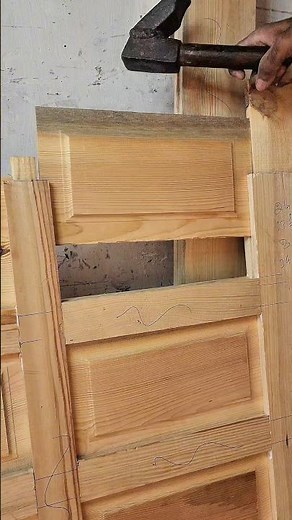 Door Panel Fitting | Perfect Wooden Door Panel Installation | DIY Carpentry Tutorial