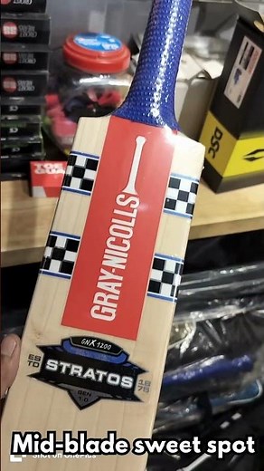 Gray Nicolls GNX 1200 Stratos Cricket Bat Review | Premium Power & Pro Performance 🔥🏏