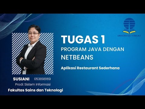 Tugas1 Pemrograman Berbasis Dekstop dengan Program Java