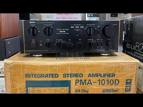 Denon PMA-1010D amplifier, complete with original packaging, in excellent condition, great price....