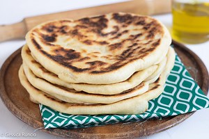 Pane arabo in padella - Ricetta