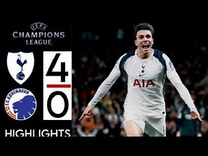Tottenham vs Copenhagen 4-0 Highlights & All Goals | UEFA Champions League 2025/26