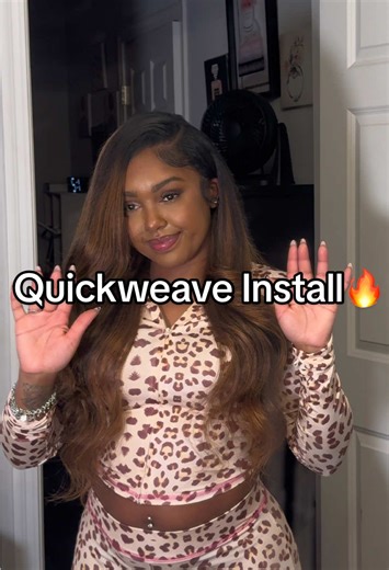 A quick weave that looks so natural and flawless✨ It’s giving volume, shine, & movement! @Wequeen_Shanyee @Wequeen store 🫶🏽 #wequeenhair #wequeenbundles #tiktokshopholidayhaul #2016bundles #quickweaveinstall