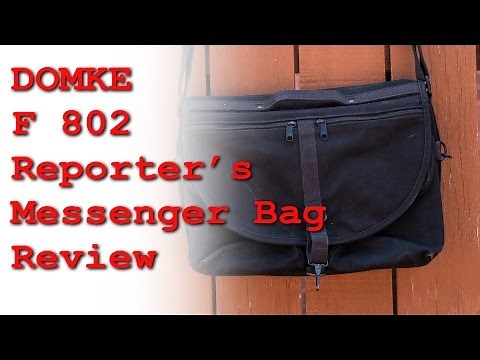 Domke F802 Reporter's Messenger Camera Bag Review