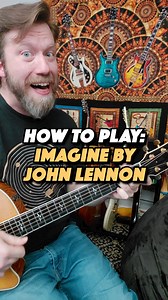 Imagine by John Lennon - Guitar Lesson (Simplified) #guitarlessons #johnlennon #guitartutorial #guitar #guitarcover #guitarlesson #guitarteacher | Bob Denson