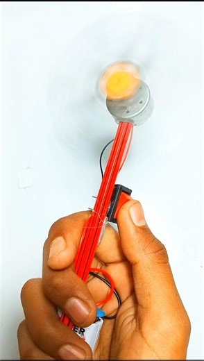 Built my own Mini Cutter using a motor and blade ⚡ #DIY #MiniCutter #HomemadeTool #DCMotor #Creative