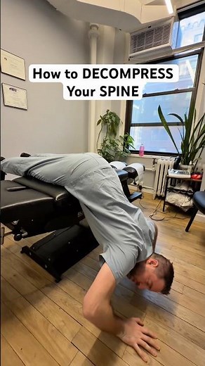 How to DECOMPRESS YOUR SPINE - Easy Spine Decompression Stretch