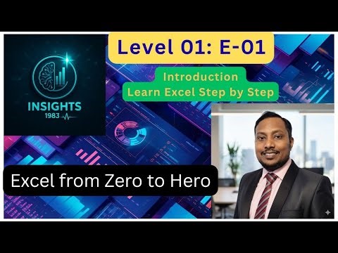 Getting Started with Excel | The Interface Explained | Excel from Zero to Hero Ep01
