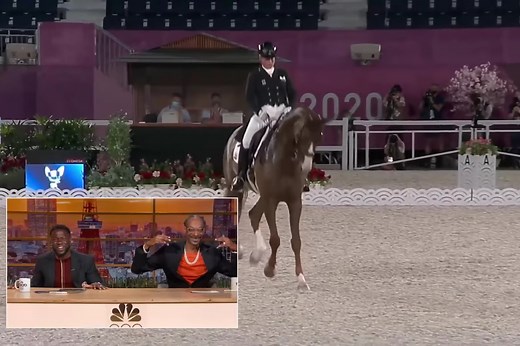 When hip-hop legend Snoop Dogg commentated on Olympic equestrian and fell in love with ‘crip-walking’ horse