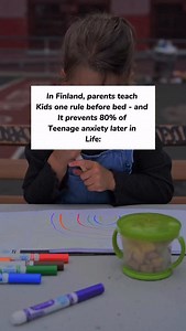 It’s called “the worry hour,” but it’s not what you think. They don’t tell kids to stop worrying. They teach them when and where worry belongs. Here’s how it works: Every evening, 30 minutes before bed, the child gets a notebook. For exactly 15 minutes, they write down everything that scared them, stressed them, or felt unfinished that day. Then they close the book. And the rule is absolute: worries stay in the book until tomorrow’s session. A Finnish psychologist explained it like this: “We don