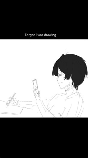 Me trying to draw using reference #animatic #animation #ocs