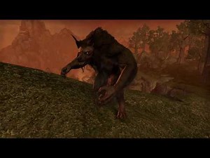 ESO Werewolf Transformation with Overlay