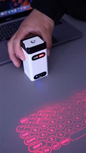 Laser projection keyboard, compatible with phones #techkhunta #ProjectionKeyboard #wirelesskeyboard