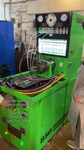 8 Cylinder Diesel Pump Calibration Machine Explained