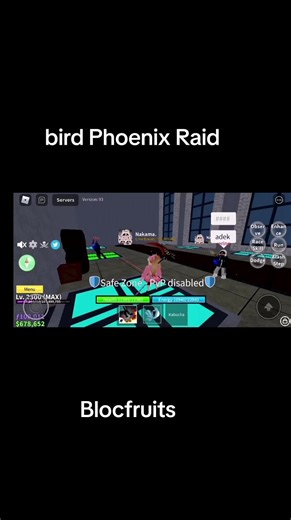 Phoenix Raid in Blox Fruits: Awaken Your Flame