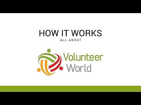Volunteer World - How it Works