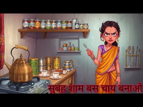 सुबह शाम बस चाय बनाओ। SUBHAH SHAM BAS CHAI BANAO।TINY TALES TV। MORAL STORY।EMOTIONAL STORY