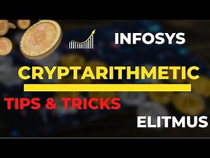 How to solve Cryptarithmetic Problems II Rules,Tricks &Tips II INFOSYS/TCS/DELL/WIPRO/ELITMUSII