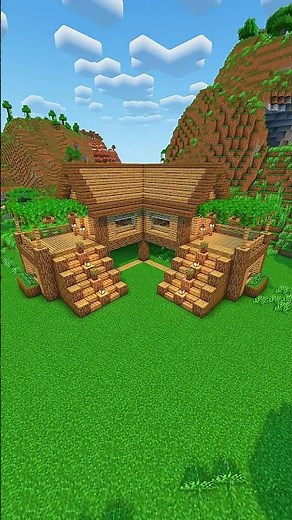 🏡 I Built the Perfect Oak House in Minecraft