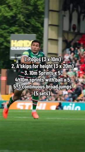 1.4K views | Try This Pre-Season Rugby Speed Session Want to get...