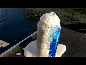 Frozen beer - Explosion
