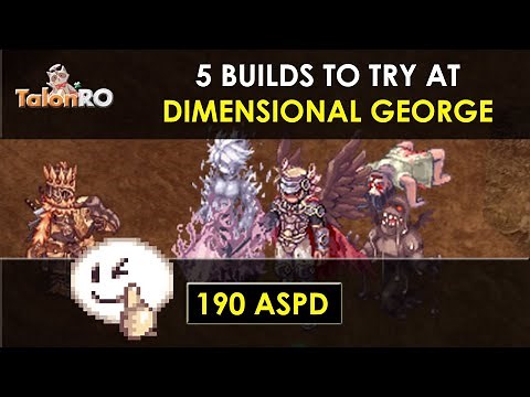 5 Builds to try at Dimensional George for Lord Knight | Ragnarok Online TalonRO Server