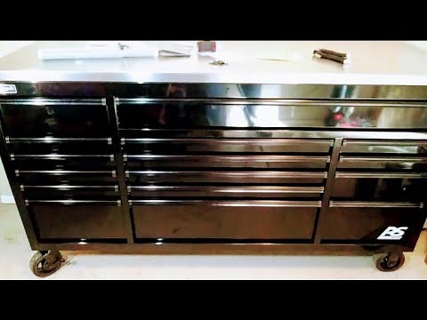 Homak RS Pro 72 inch Tool Box | Better Than Harbor Freight US General