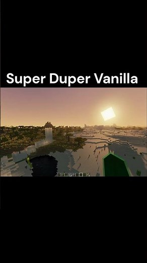 SuperDuper Vanilla Shaders 🌤️✨ | Minecraft Aesthetic