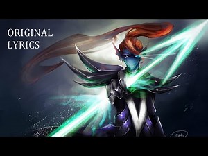 BATTLE AGAINST A TRUE HERO Original Lyrics / UNDERTALE