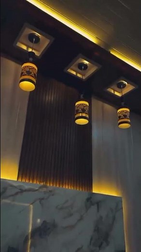 # Bedroom PVC fall ceiling electric lightings wark