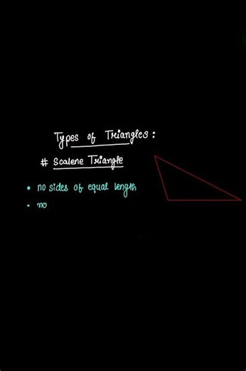Learn The Basics of Scalene Triangle | Competitive Exams | Maths ? Minute Matters