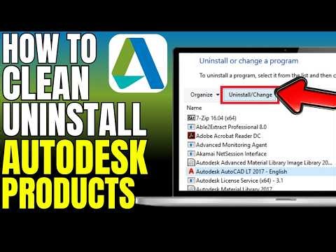How To Clean Uninstall Of All Autodesk Products On Windows 10/11 (2026)