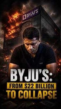 The Rise & Fall of BYJU’S | Biggest EdTech Crash? #byjus #StartupFailure #EdTechCrash