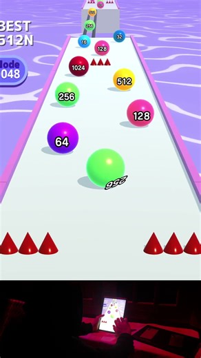 Ball Run 2048 ♾️ INFINITY | High Score Game !!! | Part #291 | EAQ Gaming #games #shorts