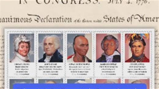 USPS introduces new Figures of the American Revolution forever stamps