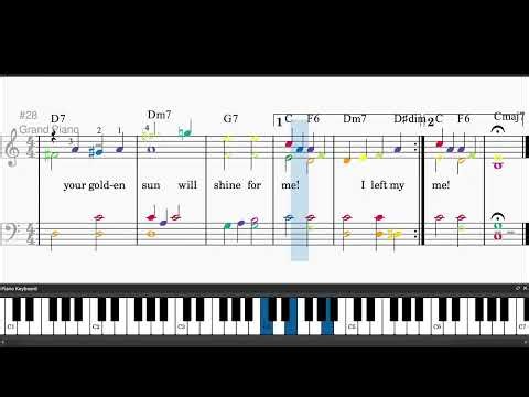 I Left My Heart In San Francisco by Tony Bennett - Easy piano tutorials with sheetmusic