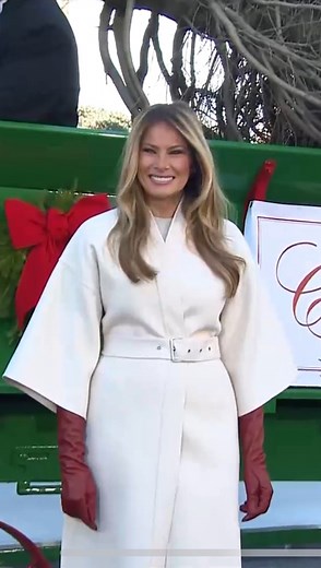 First lady Melania Trump received the 2025 White House Christmas Tree on Monday. The 25-foot concolor fir was grown at Korson’s Tree Farms in Michigan, which won the Champion Growers of the National Tree Contest (NCTA). The tree will be decorated and displayed in the Blue Room of the White House. #christmas #christmastree #whitehouse #flotus #melaniatrump #cspan | C-SPAN