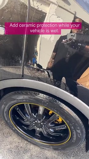 Punch It Ceramic Detailer! #detailing #detail #cars #cardetailing #waterbeading #ceramiccoating #ceramic #detailersoftiktok #shinesupply #satisfying #detailingproducts